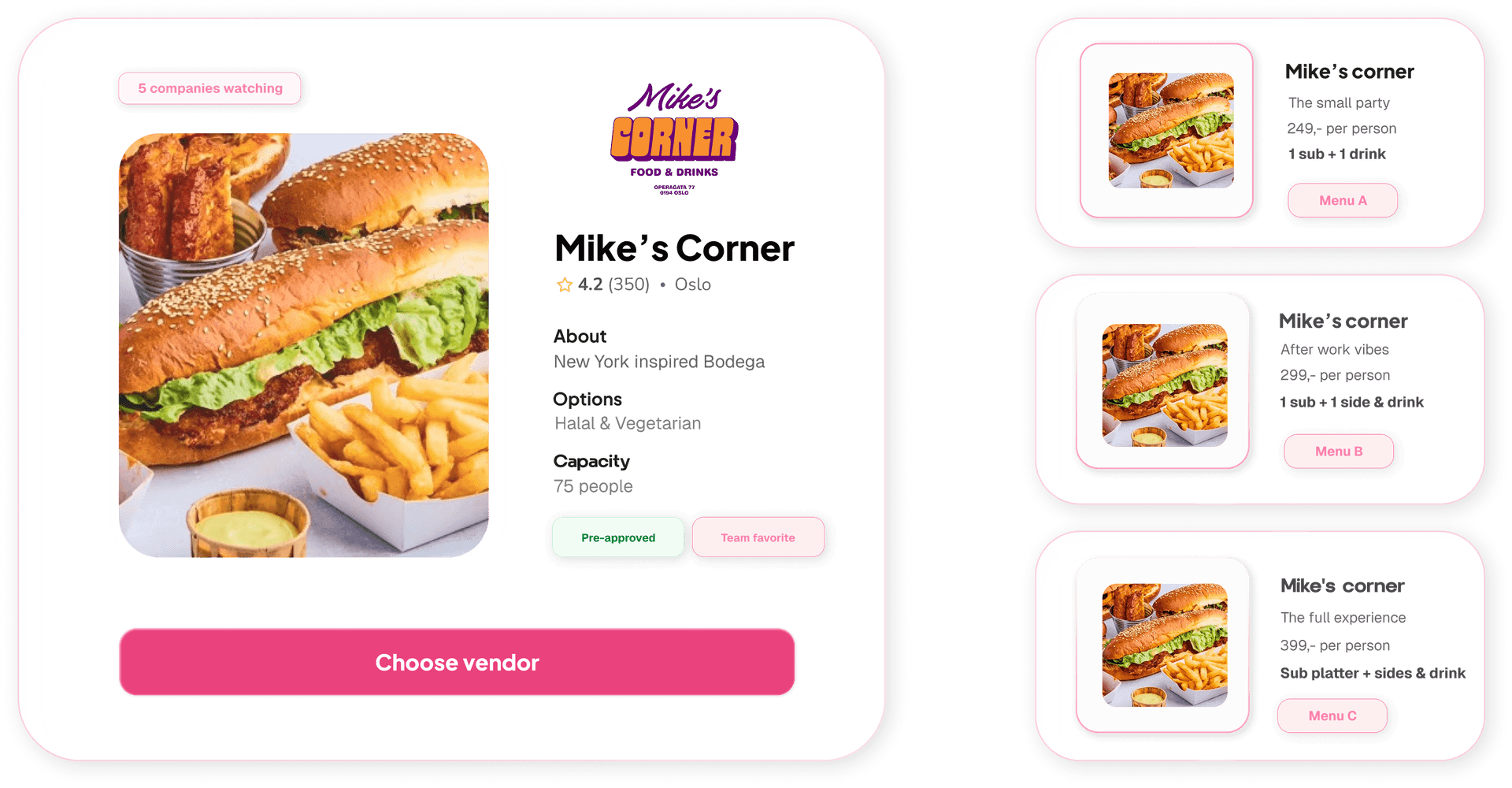 Restaurants Mockup